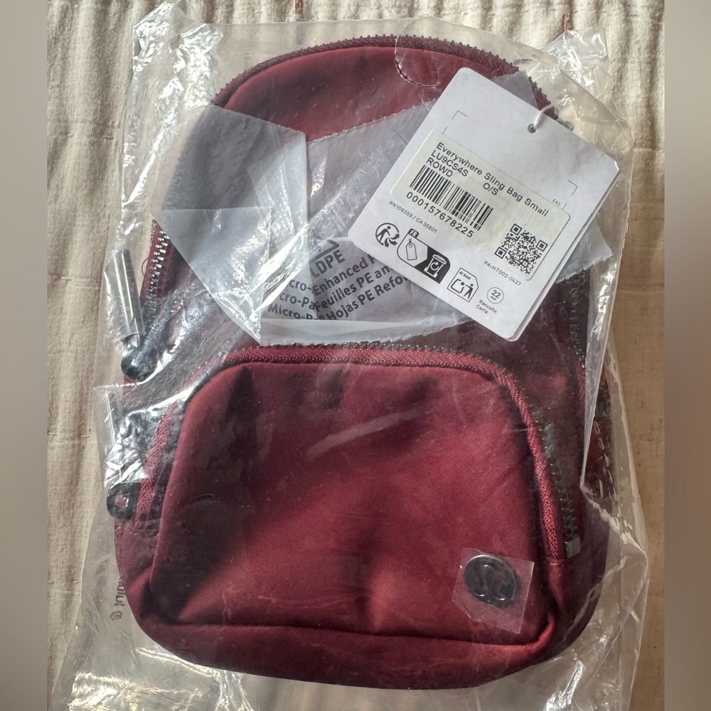 Lululemon Everywhere Sling Bag Small in Rockwood Red
